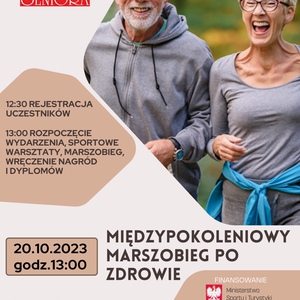 Międzypokoleniowy Marszobieg po zdrowie