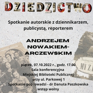 Spotkanie z Andrzejem Nowakiem-Arczewskim