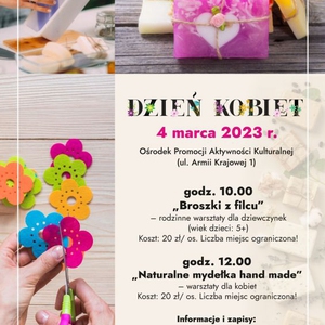 Warsztaty z okazji dnia kobiet