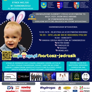 "Najwięcej osób przebranych za króliki" - bijemy rekord Polski dla Bartoszka Jędrasika!