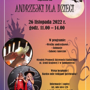 Andrzejki dla dzieci