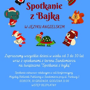 Spotkanie z Bajką w języku angielskim – wydarzenie dla dzieci