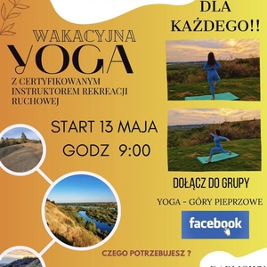 Wakacyjna Yoga  "Góry Pieprzowe" 🧘🏼‍♀️🏔️🌿