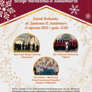 X Koncert Kolęd i Prawosławnych Hymnów Bożego Narodzenia w Sandomierzu