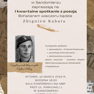 Kwartalne spotkanie z poezją