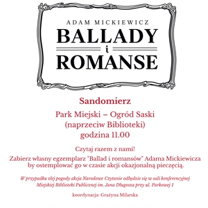 Narodowe Czytanie 2022  w Sandomierzu