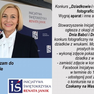Konkurs fotograficzny "Dziadkowie i wnuki w obiektywie fotograficznym"