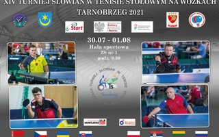 Międzynarodowy XIV Turniej Słowian w Tenisie Stołowym na Wózkach – Tarnobrzeg 2021