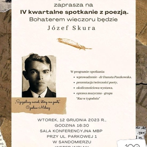 IV kwartalne spotkanie  z poezją