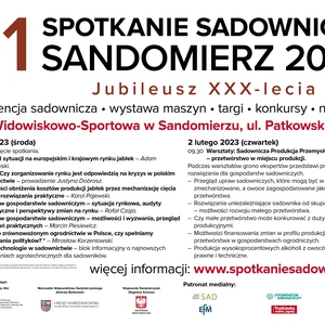 31 SPOTKANIE SADOWNICZE SANDOMIERZ 2023