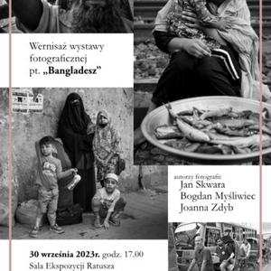 Wernisaż wystawy fotograficznej pt. „Bangladesz”.