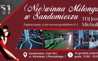8 (Nie)winna Milonga w Sandomierzu