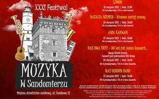 XXXI Festiwal Muzyka w Sandomierzu
