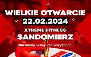 Otwarcie klubu Xtreme Fitness Gyms w Sandomierzu
