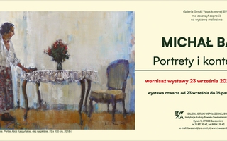 Wernisaż wystawy Michała Bacy "Portrety i konterfekty"