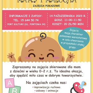 Akademia Mamy i Malucha - warsztaty pokazowe