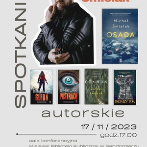 Spotkanie autorskie z Michałem Śmielakiem