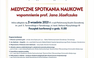 Medyczne Spotkania Naukowe – wspomnienie prof. Jana Józefczuka