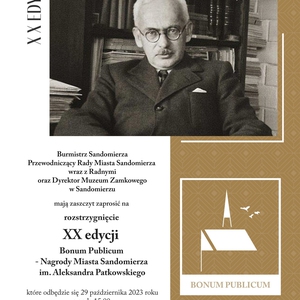 Bonum Publicum - XX edycja nagrody im. Aleksandra Patkowskiego