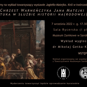 Wykład w Zamku Królewskim w Sandomierzu