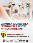 Sandomierz: Zbiórka karmy dla zwierząt podczas niedzielnego meczu.