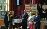"Dziecka prawa, ważna sprawa", konkurs językowo-graficzny "Hear us" w Zespole Szkół Ekonomicznych w Sandomierzu.