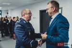 Opłatek u policjantów. Życzenia i rozmowy przy wigilijnym stole | STV.INFO