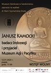 Sandomierz: Wykład "Janusz Kamocki - badacz Indonezji i przyjaciel Muzeum Azji i Pacyfiku".