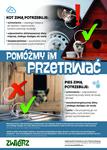 Zwierzęta zimą - akcja Fundacji ZWIERZ