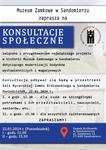 Konsultacje społeczne dotyczące modernizacji i poszerzenia bazy lokalowej  oraz przygotowania nowej oferty kulturalnej i edukacyjnej dostępnej dla wszystkich w Muzeum Zamkowym w Sandomierzu
