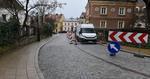 Ulica Zamkowa w Sandomierzu w remoncie. Prace mają potrwać do jesieni