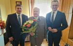 92. urodziny Kazimierza Morgasia, uczestnika Powstania Warszawskiego