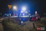 Zderzenie Opla z Audi we Włostowie. Cztery osoby poszkodowane, lądował śmigłowiec LPR | STV.INFO