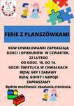 Chwałki: Ferie z planszówkami u Chwałowianek.