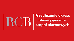 Przedłużenie obowiązywania stopni alarmowych