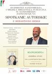 Spotkanie autorskie z Sebastiano Giorgi w Sandomierzu 10.04.2024 r.