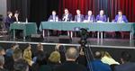 Debata wyborcza w Sandomierzu. Na pytania odpowiadało sześciu kandydatów [FOTO]