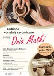 Rodzinne warsztaty ceramiczne z okazji Dnia Matki