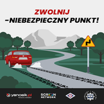 Sandomierz: "Zwolnij - niebezpieczny punkt".