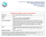 Komunikat meteorologiczny z godz. 12.11 z dnia 29.05.2024 r.