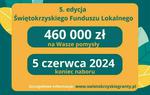 Termin naboru wniosków do programu Świętokrzyski Fundusz Lokalny został przedłużony do 5 czerwca 2024 roku