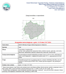 Komunikat meteorologiczny z godz. 11:53 dnia 15.07.2024 r.
