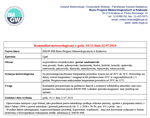 Komunikat meteorologiczny z godz 10:11 z dnia 22.07.2024