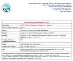 Ostrzeżenie meteorologiczne nr 98