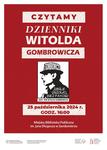 Czytanie wspólne "Dzienników" Witolda Gombrowicza w Miejskiej Bibliotece Publicznej w Sandomierzu