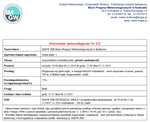 Ostrzeżenie meteorologiczne nr 121