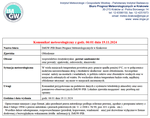 Komunikat meteorologiczny z godz. 6:01 dnia 19.11.2024 r.