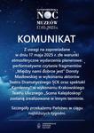 Zmiana terminu spektakli zaplanowanych w ramach Sandomierskiej Nocy Muzeów 2025