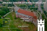 Zmiana "dnia bezpłatnego zwiedzania wystaw stałych" w Muzeum Zamkowym w Sandomierzu