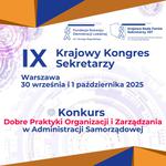 Konkurs Dobre Praktyki Organizacji i Zarządzania w Administracji Samorządowej